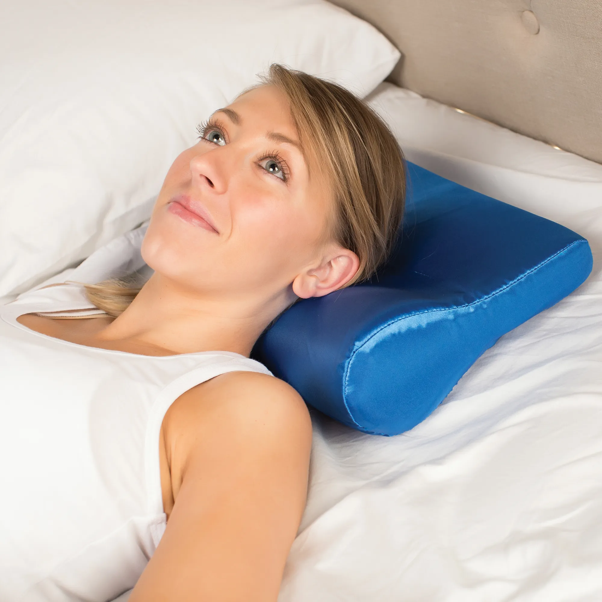 AB Contour Cervical Pillow Satin