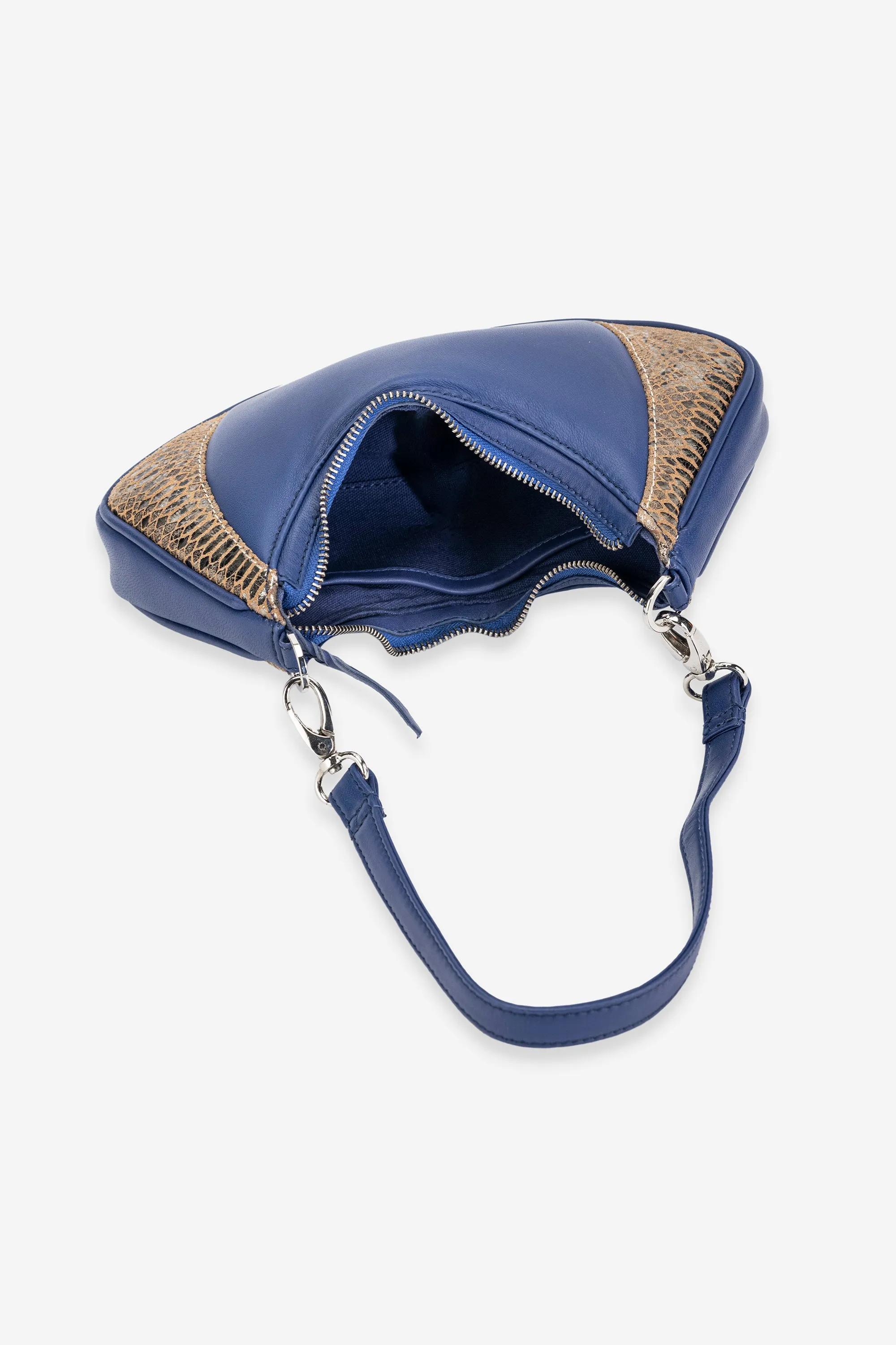 Abelardo Luna Navy Mini Shoulder Bag