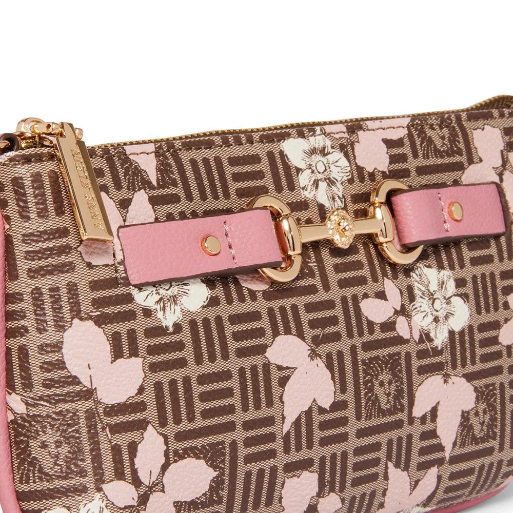 Anne Klein Horsebit Wristlet