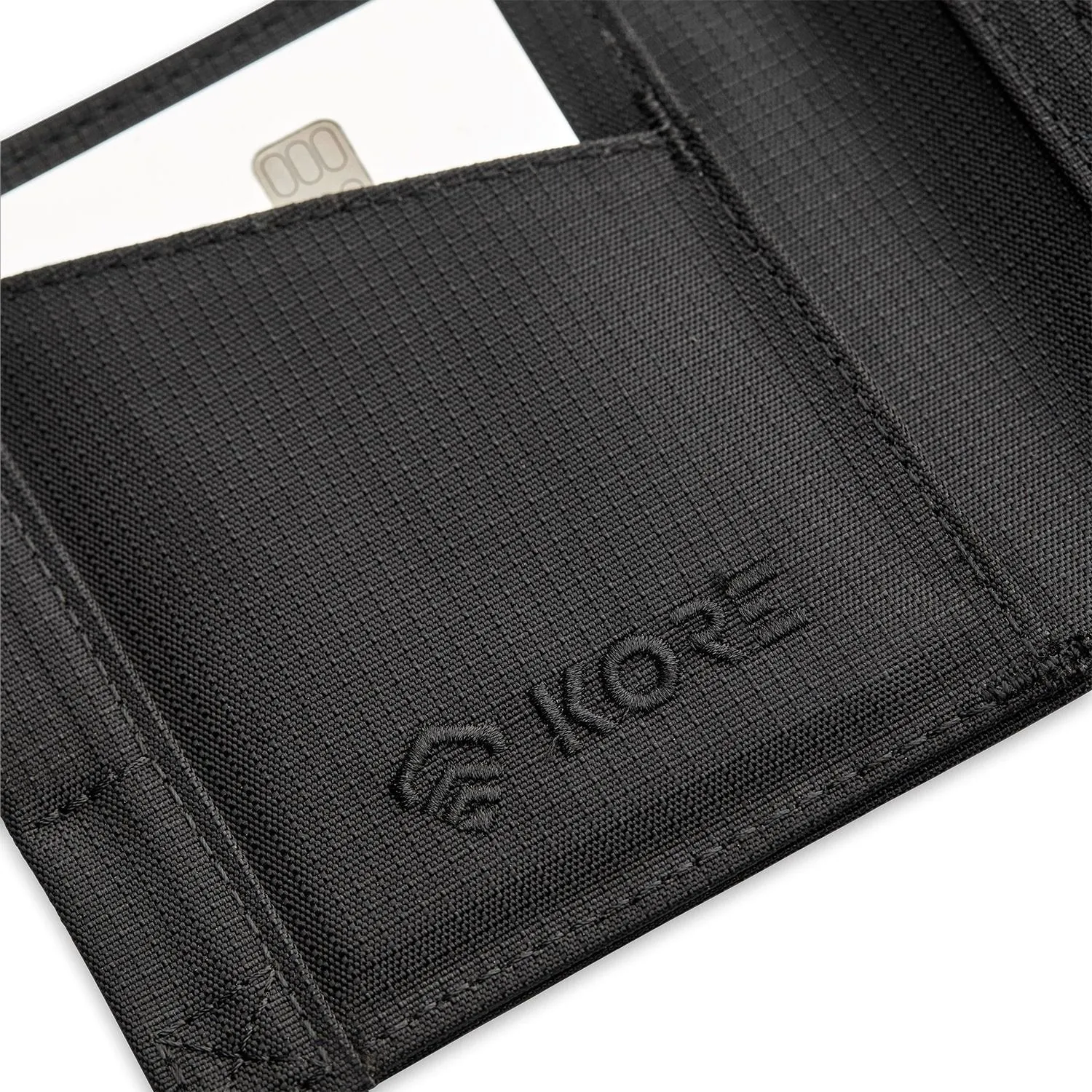 BLACK TACTICAL BIFOLD WALLET