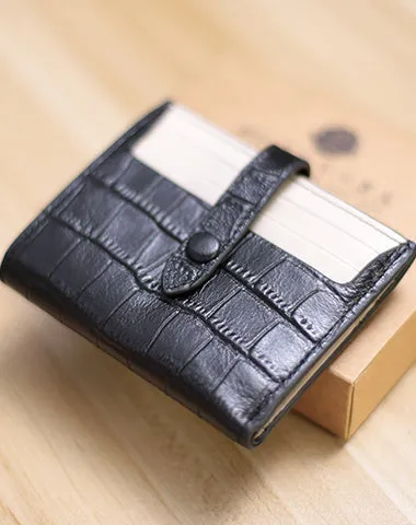 Black&Green Cute Women Leather Slim Wallet Card Wallet Mini Billfold Wallets Slim Brown Card Holder Wallets For Women