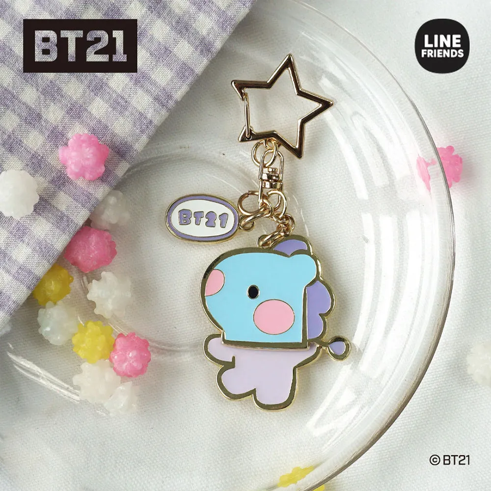 BT21 Minini Metal Yurayura Key Chain