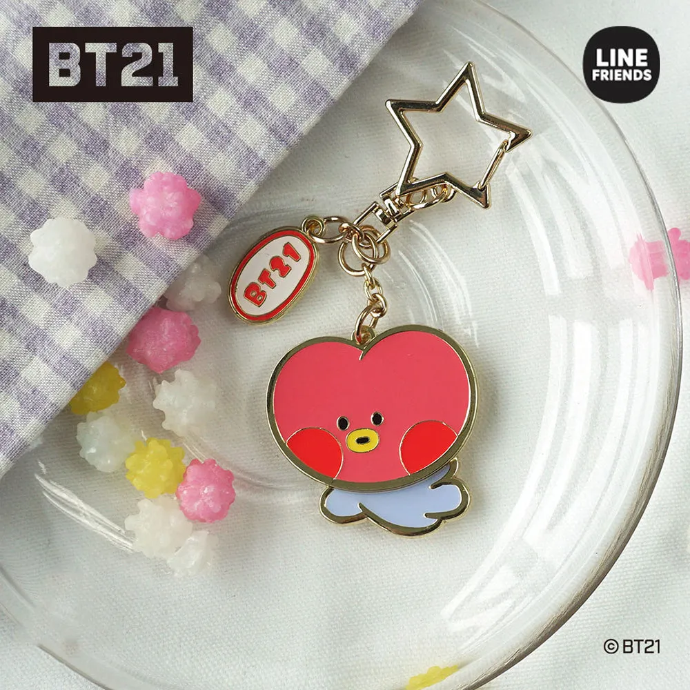 BT21 Minini Metal Yurayura Key Chain