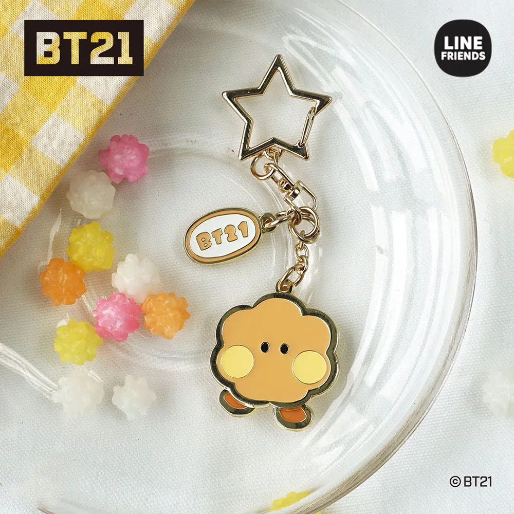 BT21 Minini Metal Yurayura Key Chain