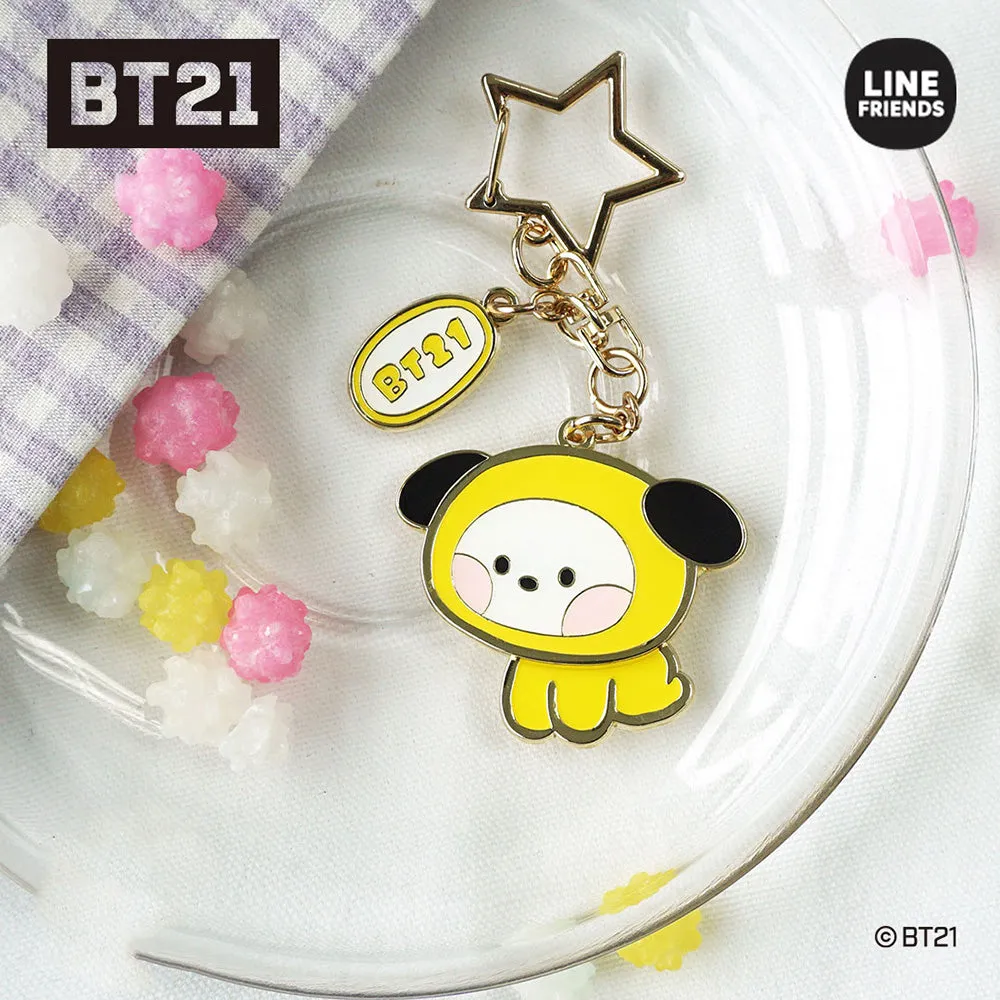 BT21 Minini Metal Yurayura Key Chain