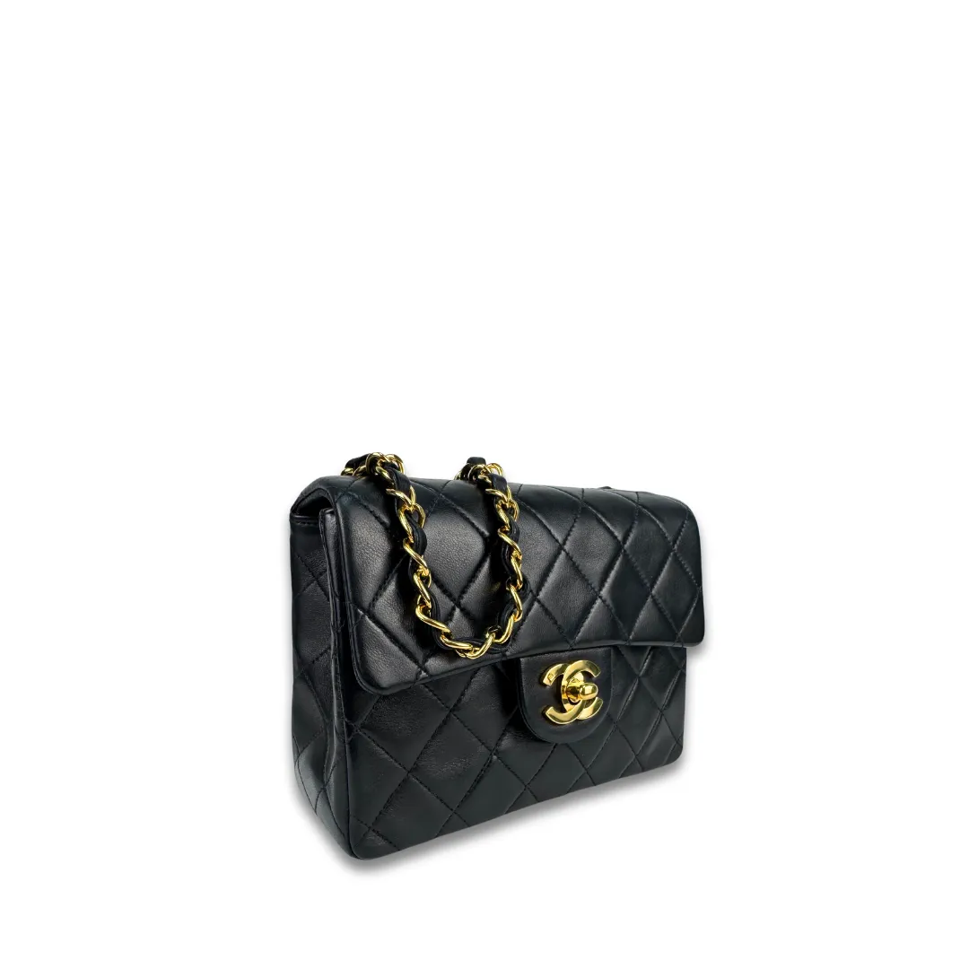 Chanel Classic Black Square Mini