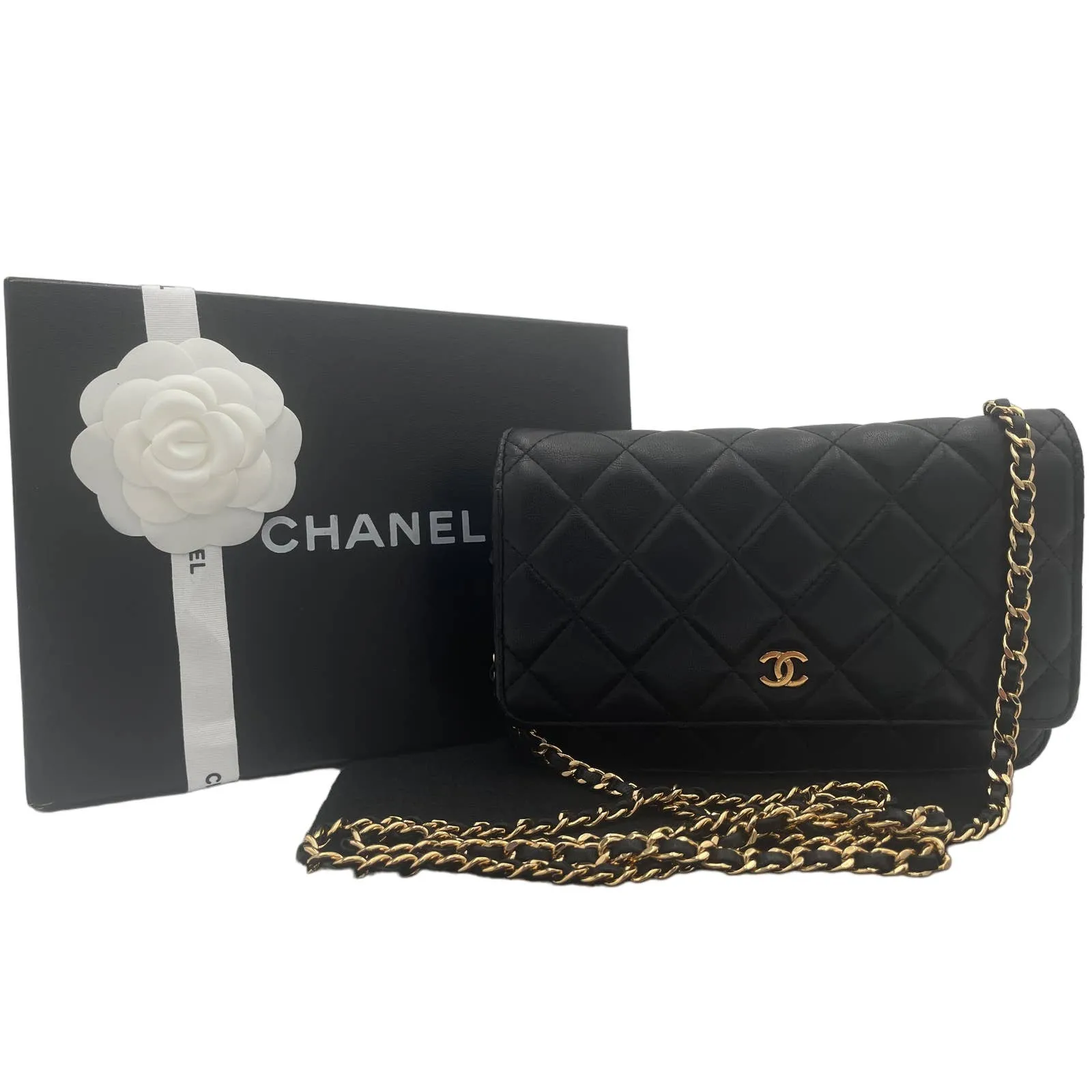 Chanel Classic Wallet on Chain