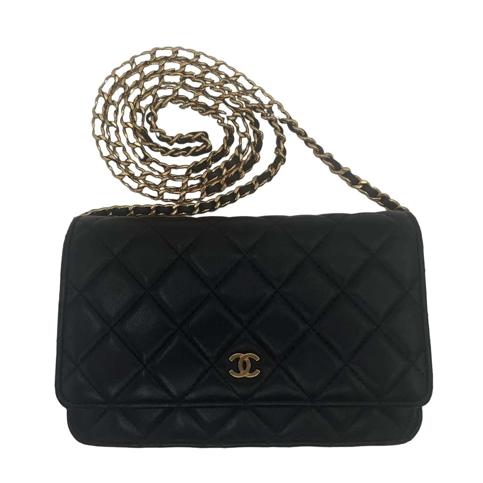 Chanel Classic Wallet on Chain