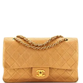 CHANEL Vintage Classic Double Flap Bag Quilted Lambskin Medium