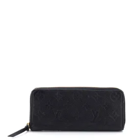 Clemence Wallet Monogram Empreinte Leather