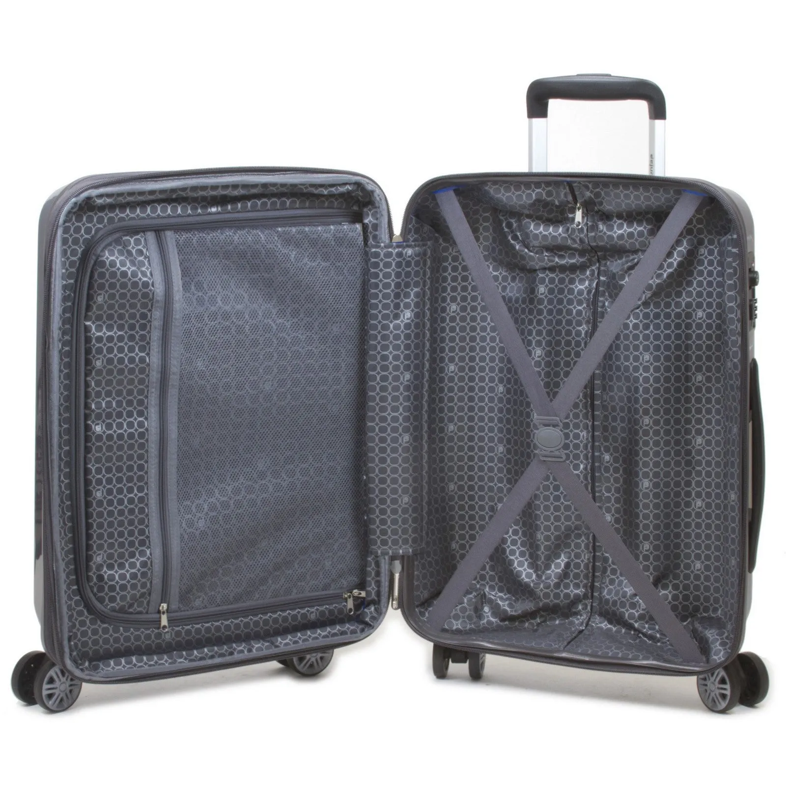 Dejuno Speck Hardside 3-Piece Expandable Spinner Luggage Set