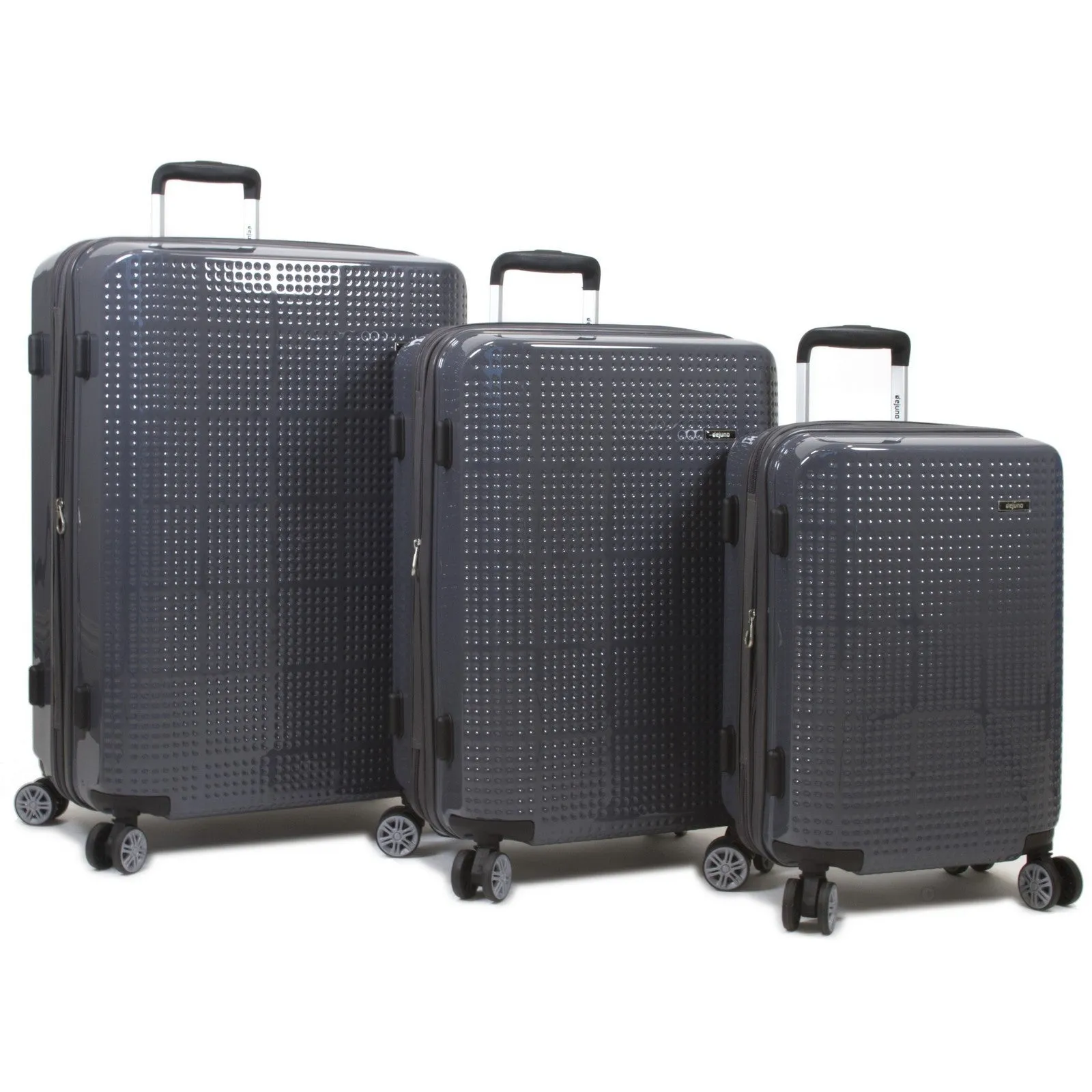 Dejuno Speck Hardside 3-Piece Expandable Spinner Luggage Set