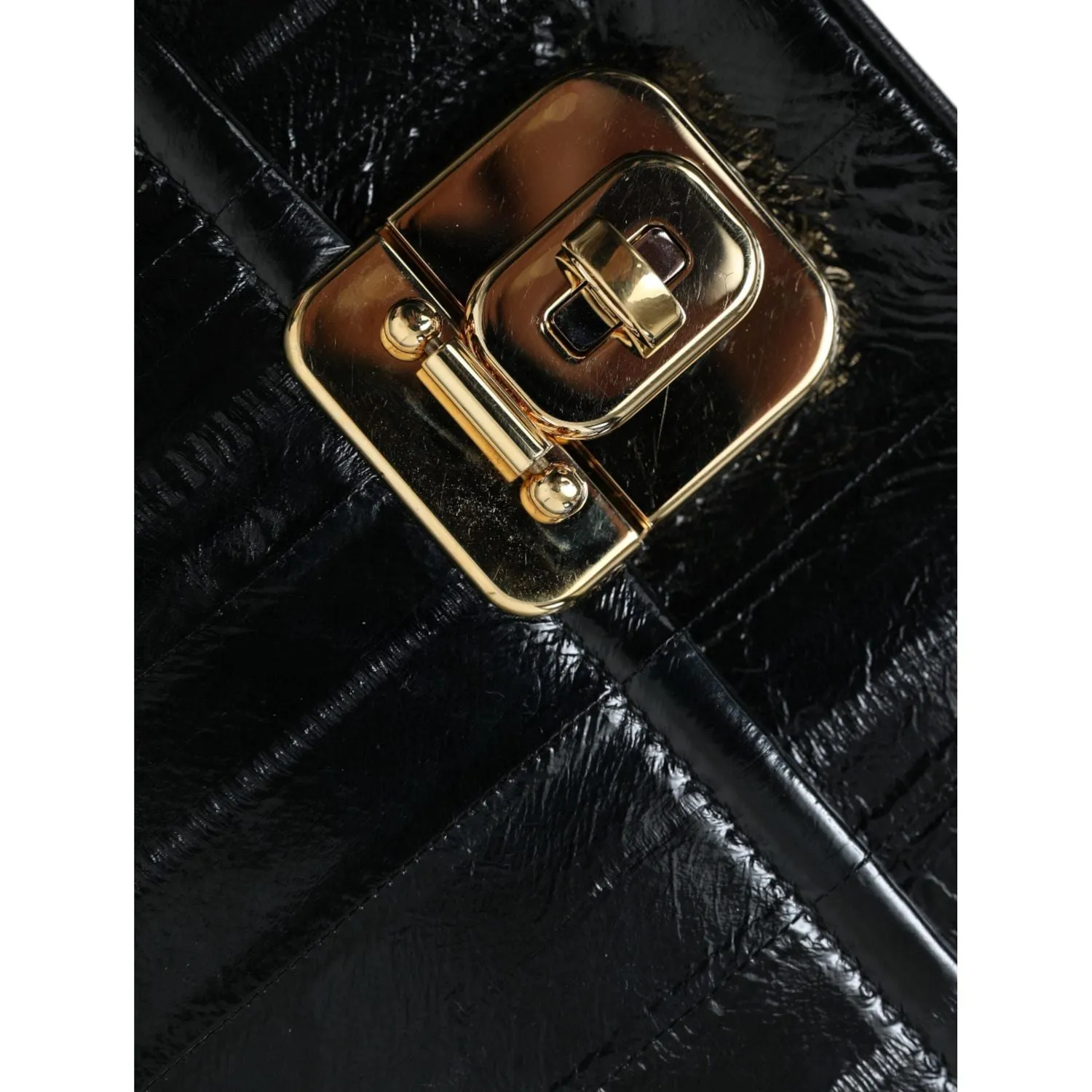 Dolce & Gabbana Elegant Eelskin Leather Shoulder Bag