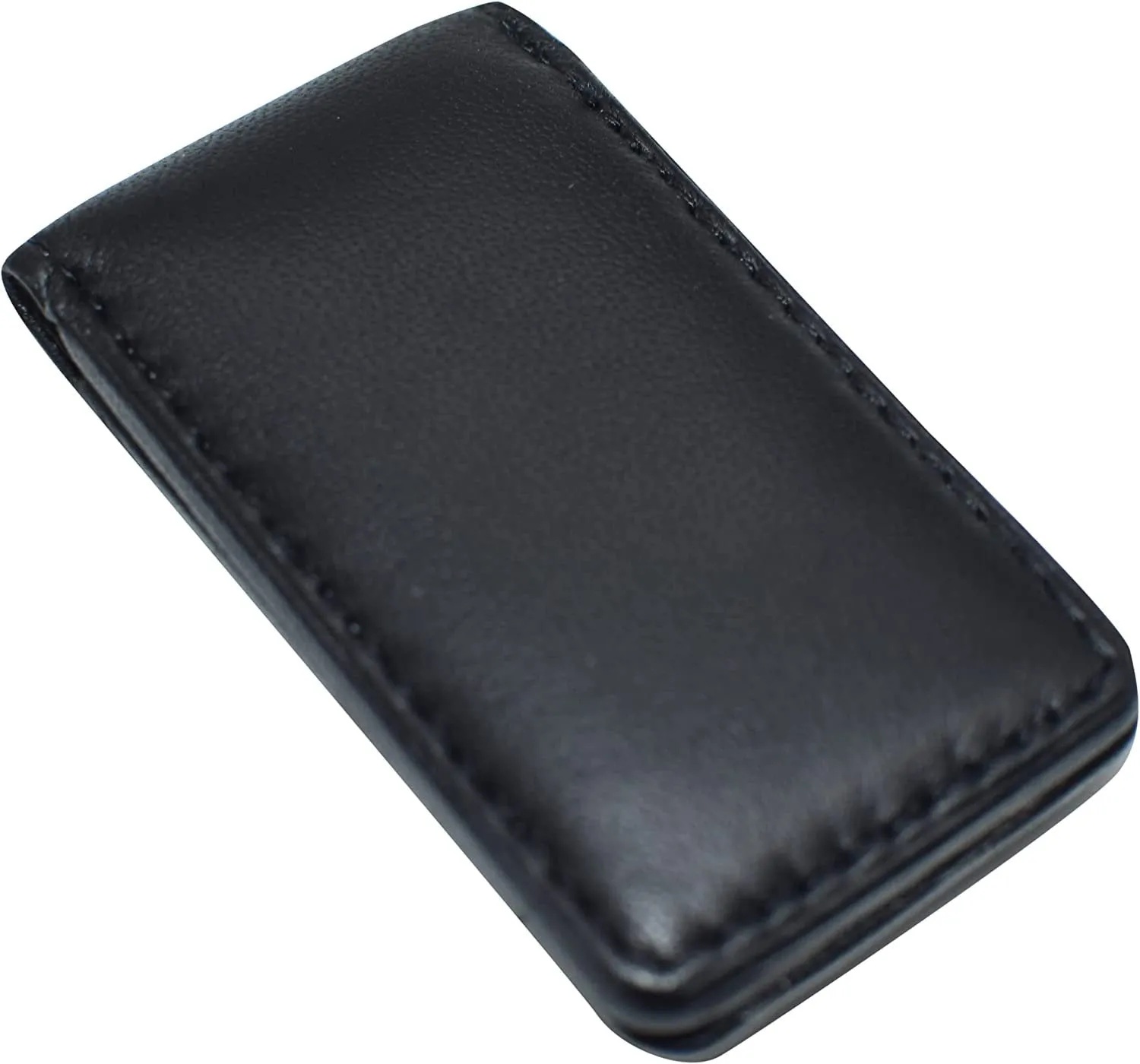 Genuine Leather Slim Magnetic Money Clip Money Bill Holder for Men