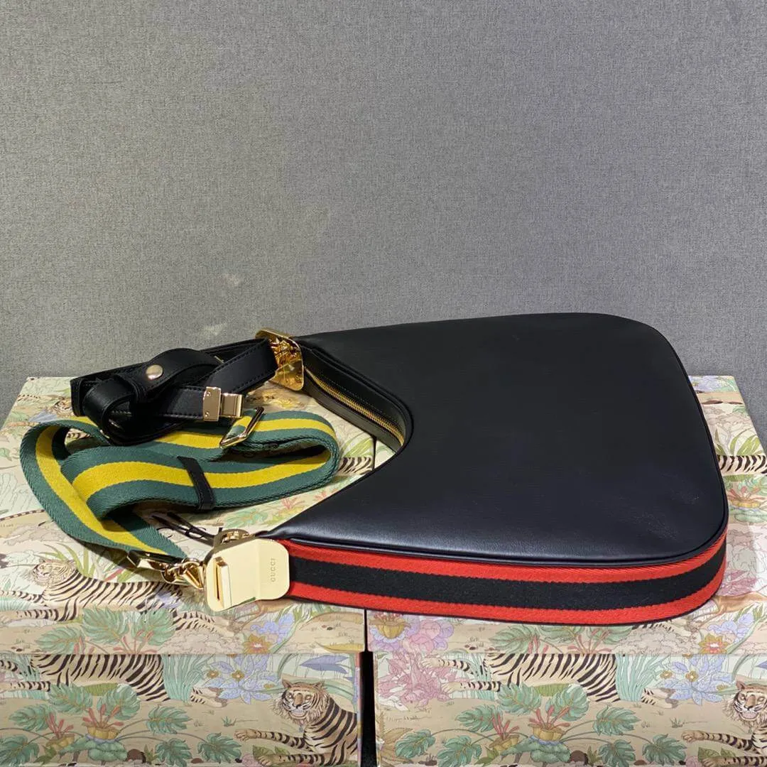 Gucci Attache small shoulder bag Black leather