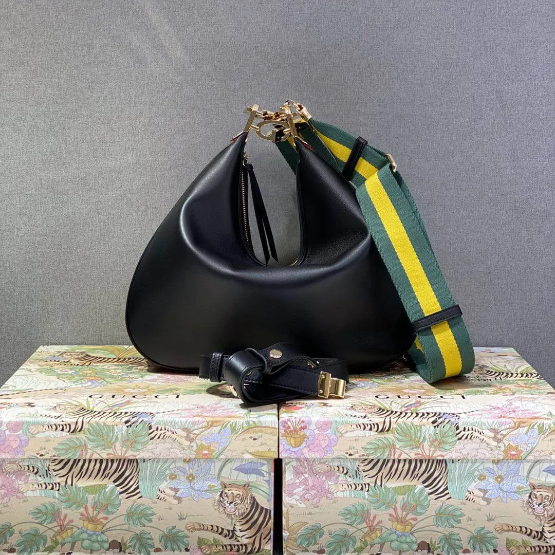 Gucci Attache small shoulder bag Black leather