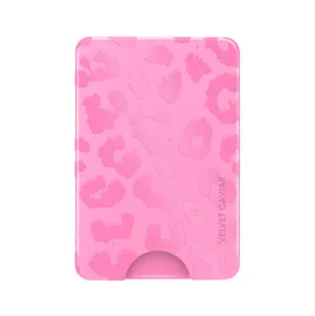 Hot Pink Leopard MagSafe Wallet