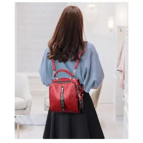 Luxury Cow Leather Women Designer Fashion Shoulder Crossbody Multifunction Bag Big Tote Sac