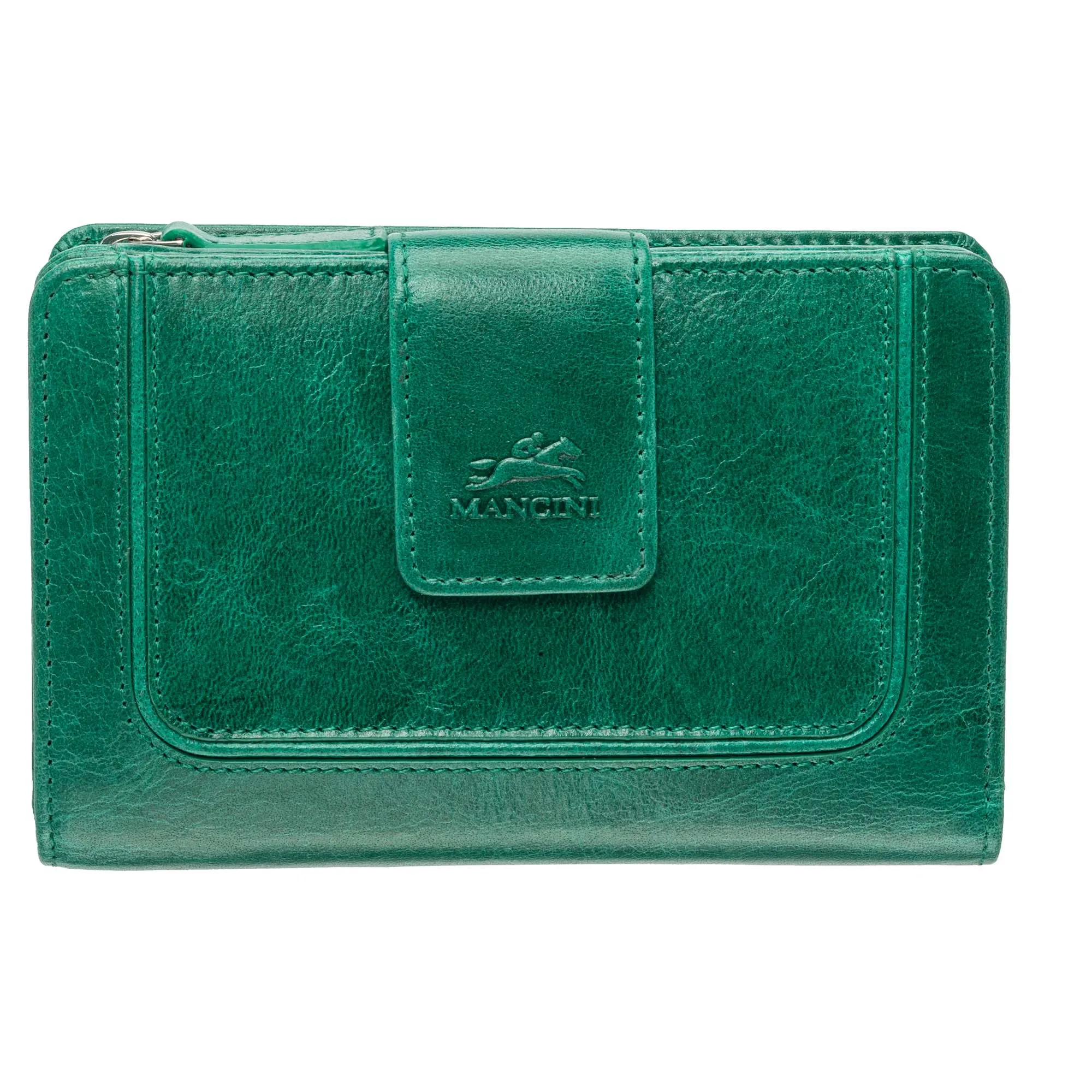 Mancini South Beach RFID Secure Medium Clutch Wallet