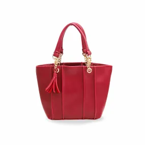 Maroon Formal Shoulder Bags P56121