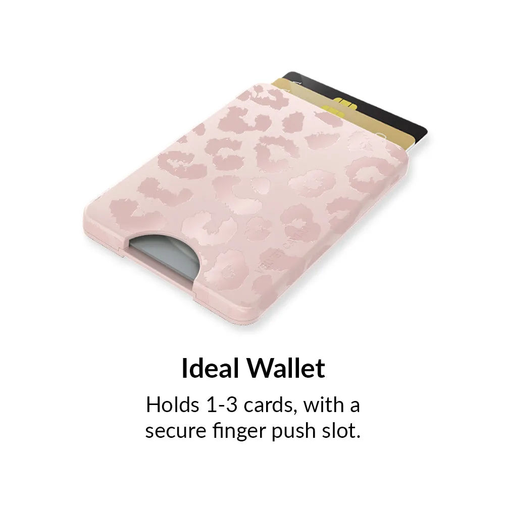 Nude Leopard MagSafe Wallet