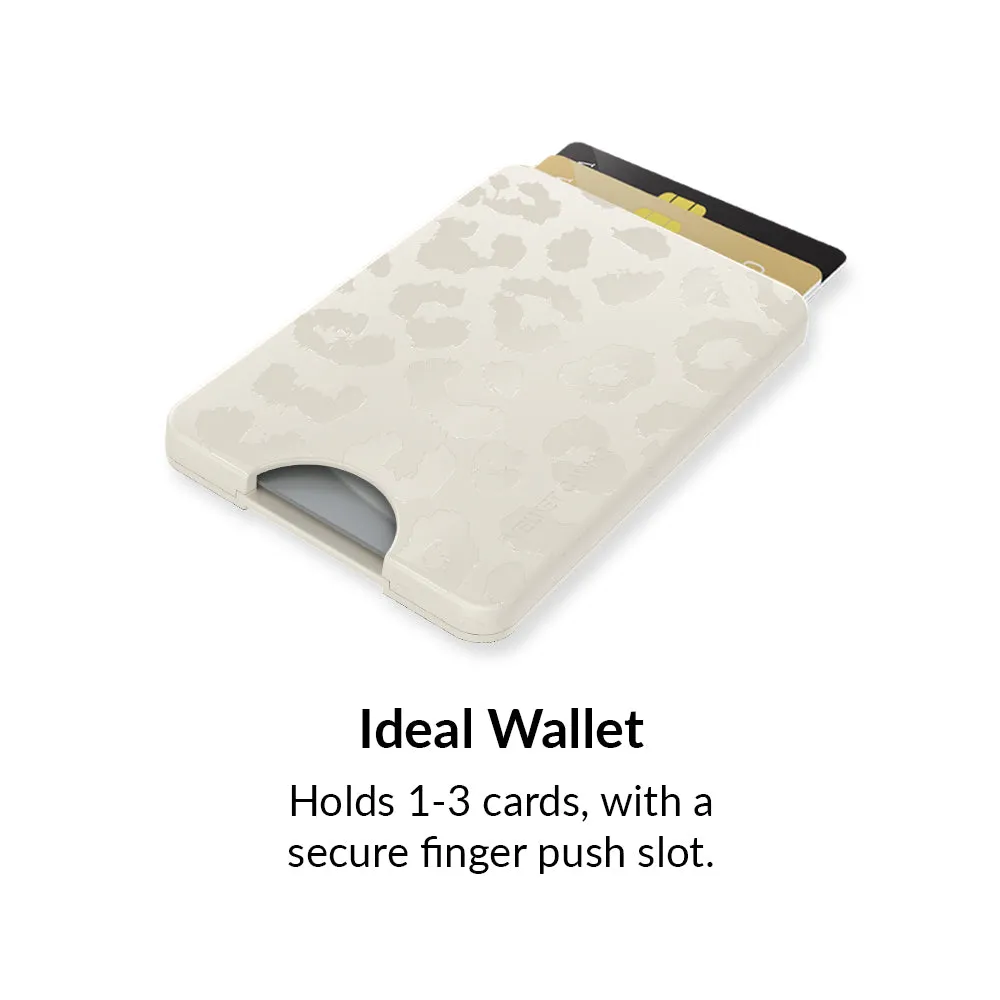 Stone Leopard MagSafe Wallet