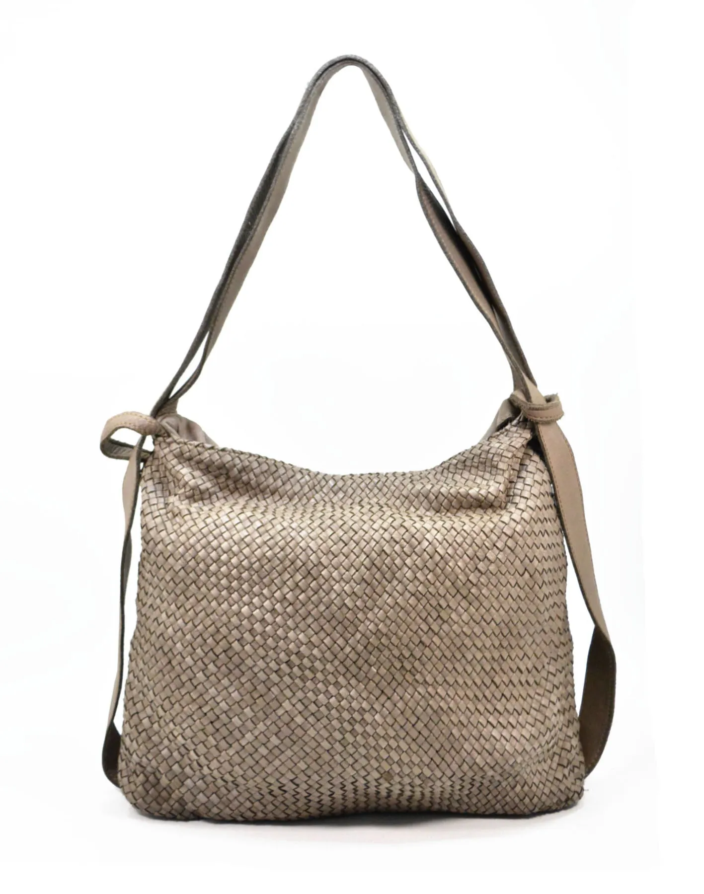 Textured leather shoulder bag wholesale