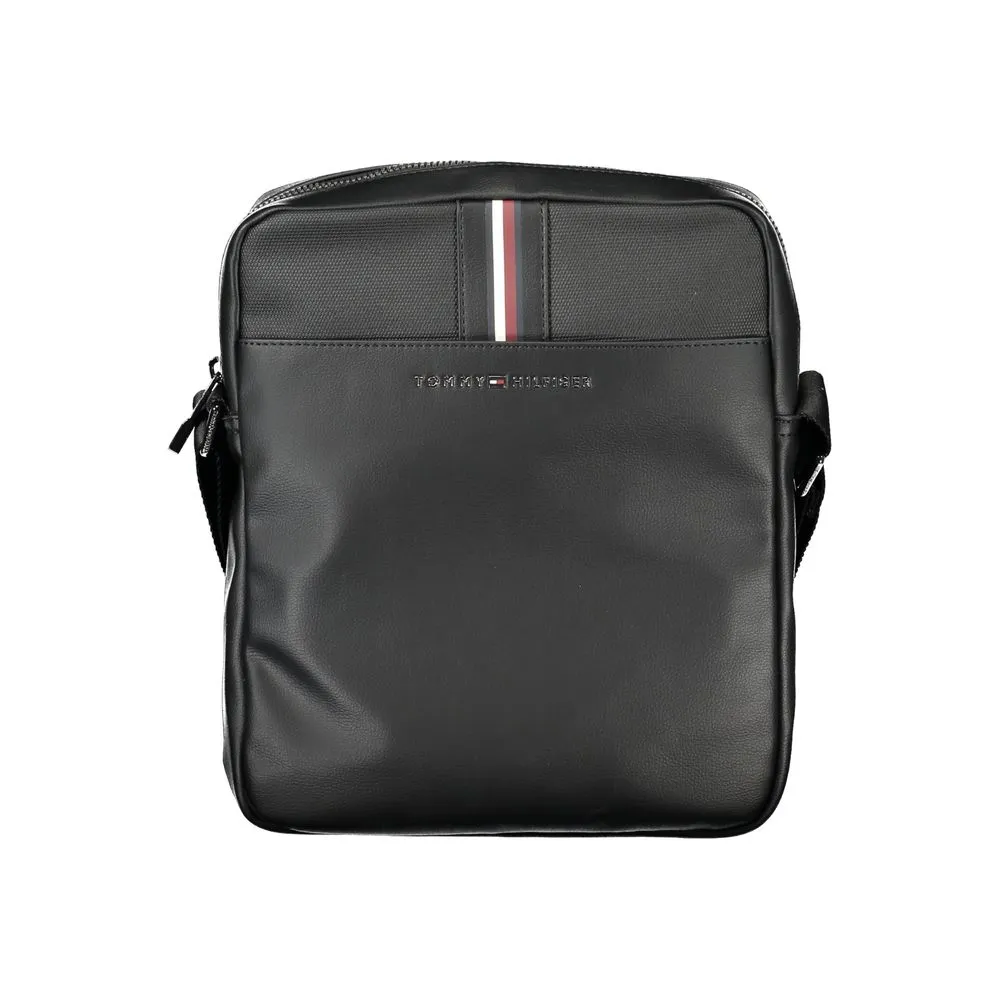 Tommy Hilfiger Elegant Black Shoulder Bag for Men