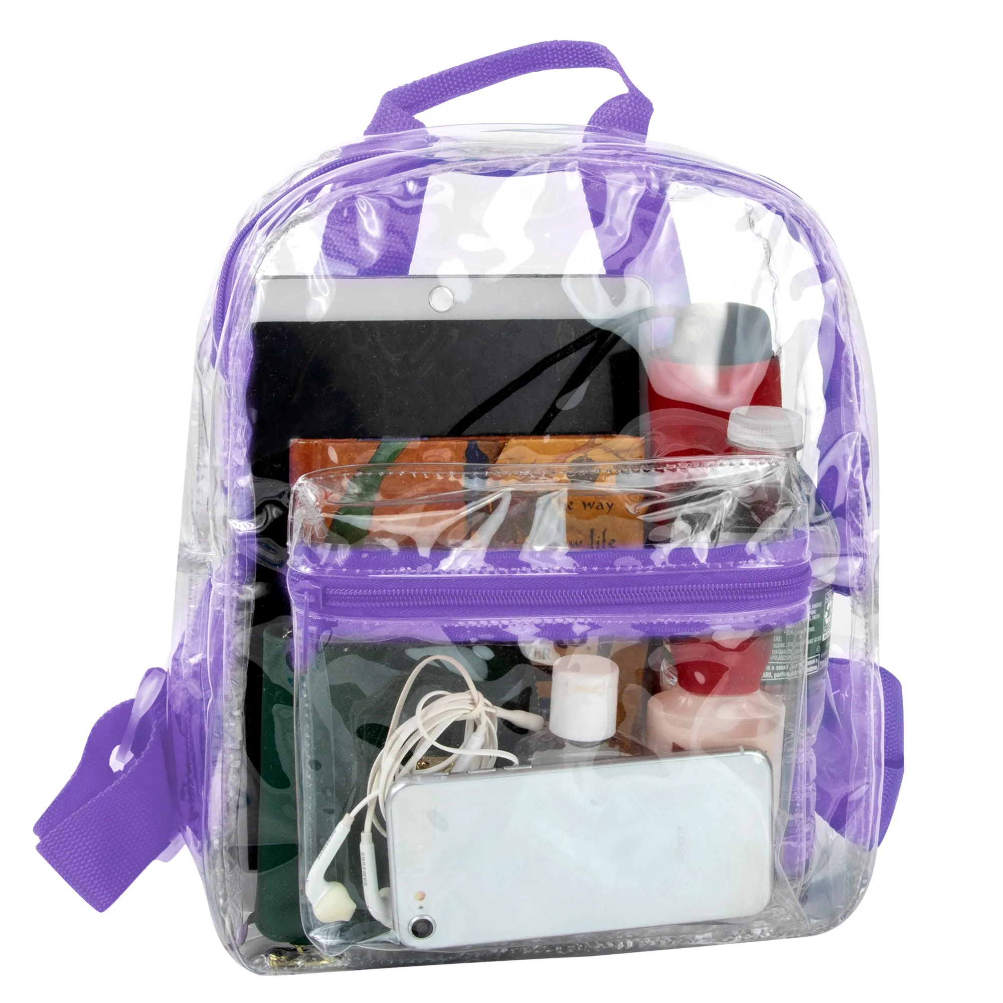 Trailmaker Mini Backpack Clear - Purple