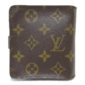 Trendy Inspired Louis Vuitton Compact Zip Wallet Brown Monogram Pvc Coated Canvas M61667