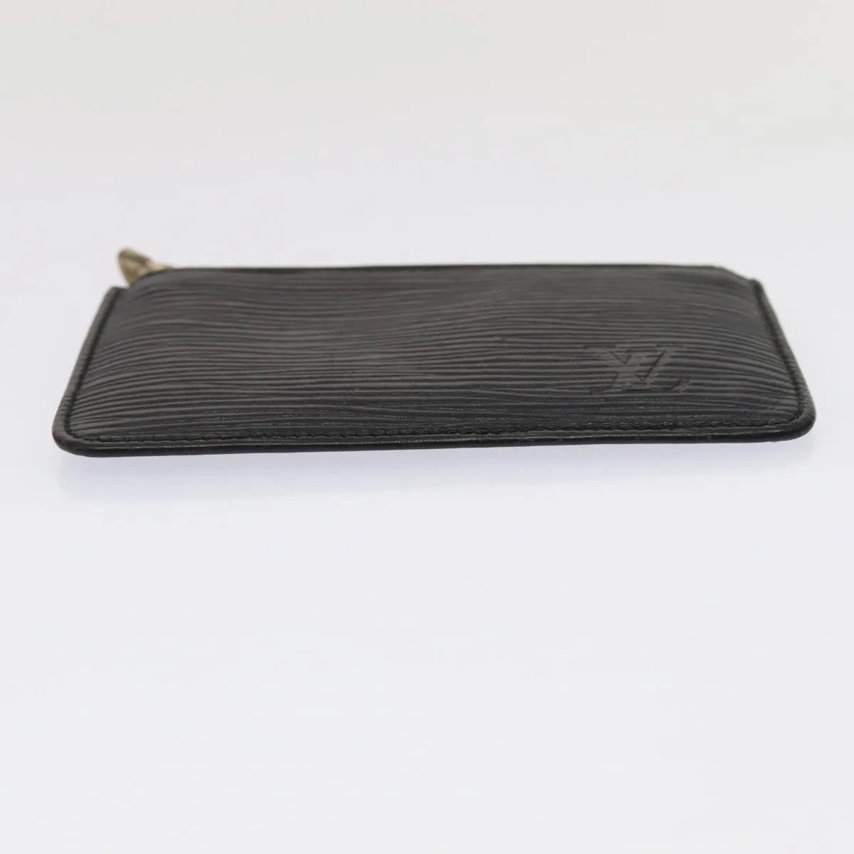 Trendy Inspired Louis Vuitton Epi Pochette Cles Coin Purse Black M63802 Lv Auth 85375