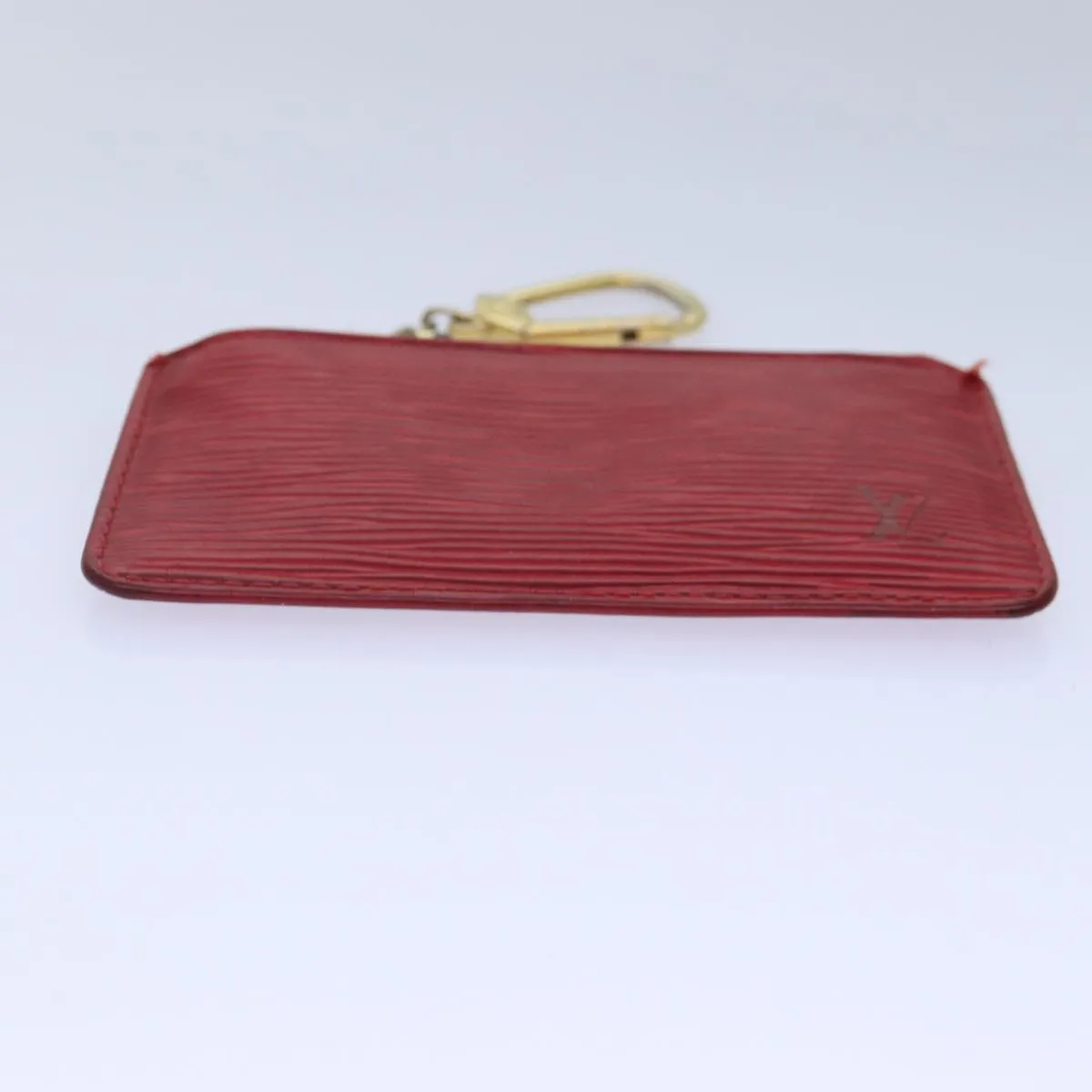 Trendy Inspired Louis Vuitton Epi Pochette Cles Coin Purse Red M63807 Lv Auth 89105