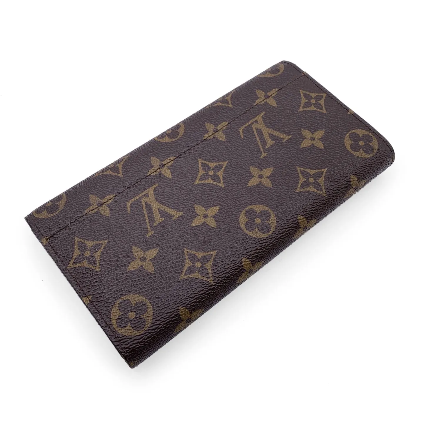 Trendy Inspired Louis Vuitton Monogram Canvas Illustre Transatlantic Sarah Wallet