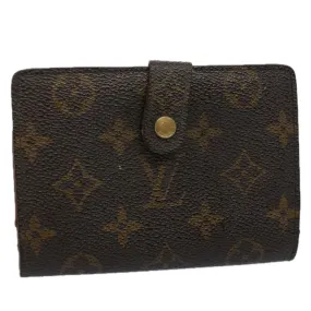 Trendy Inspired Louis Vuitton Monogram Porte Monnaie Billets Viennois Wallet M61663 Auth Bs9452