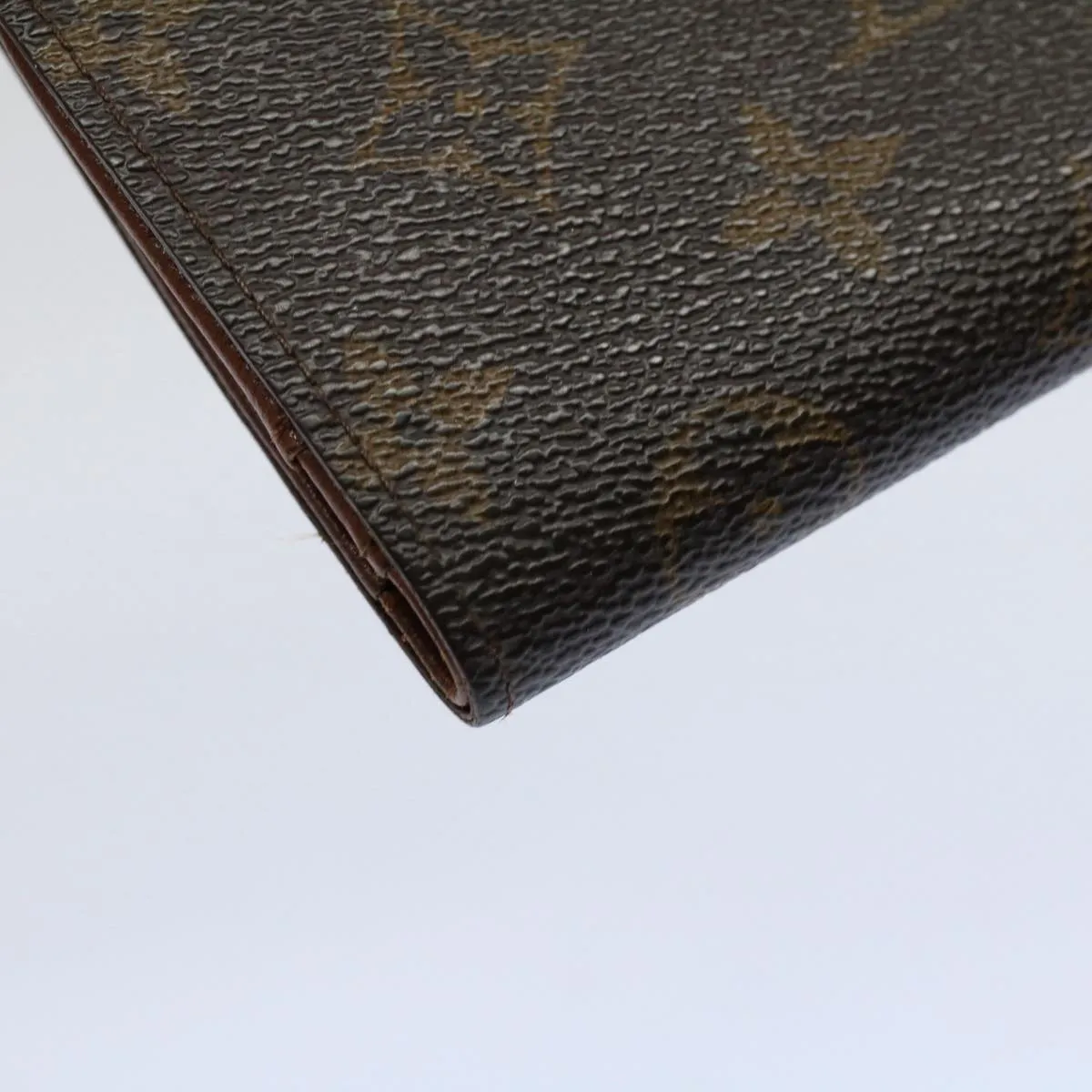 Trendy Inspired Louis Vuitton Monogram Porte Monnaie Billets Viennois Wallet M61663 Auth Bs9452