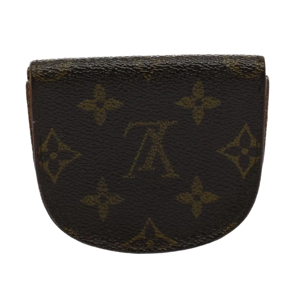 Trendy Inspired Louis Vuitton Monogram Porte Monnaie Guze Coin Purse M61970 Lv Auth 56124