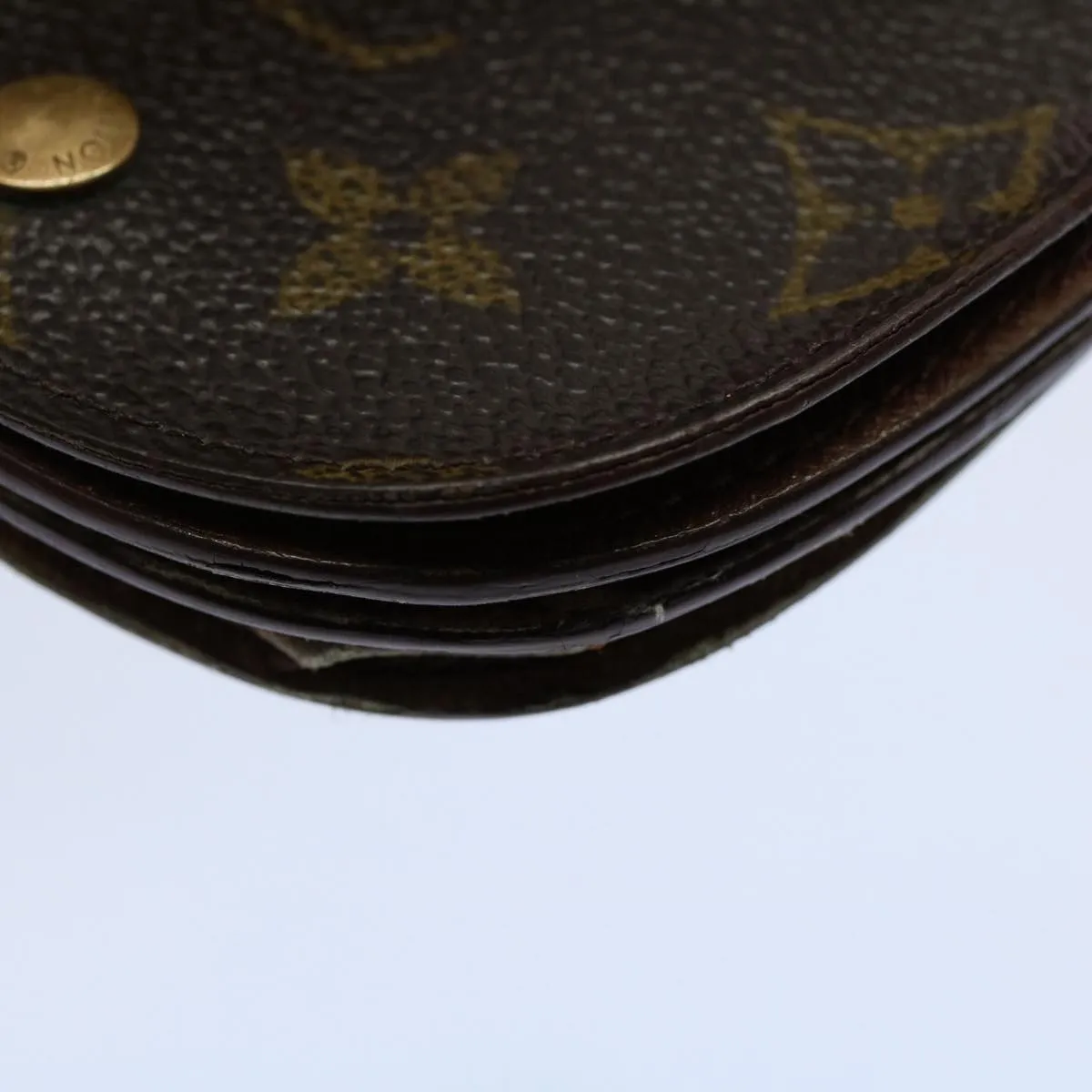 Trendy Inspired Louis Vuitton Monogram Porte Monnaie Guze Coin Purse M61970 Lv Auth 56124