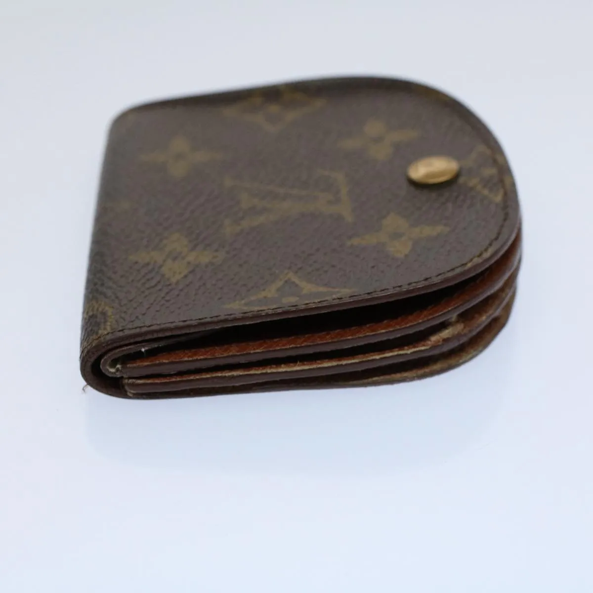 Trendy Inspired Louis Vuitton Monogram Porte Monnaie Guze Coin Purse M61970 Lv Auth 56124