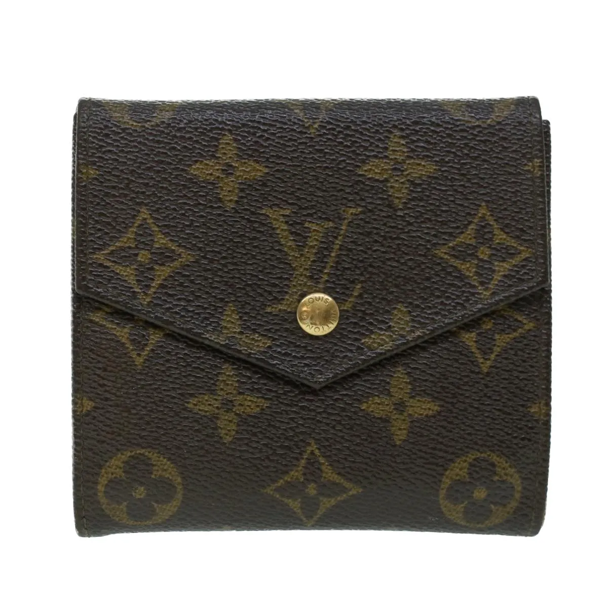 Trendy Inspired Louis Vuitton Monogram Portefeuille Elise Wallet M61654 Lv Auth 54079