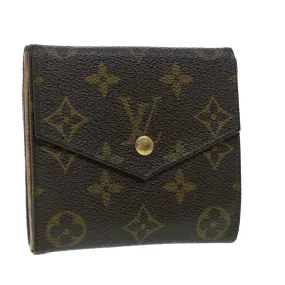 Trendy Inspired Louis Vuitton Monogram Portefeuille Elise Wallet M61654 Lv Auth 54079