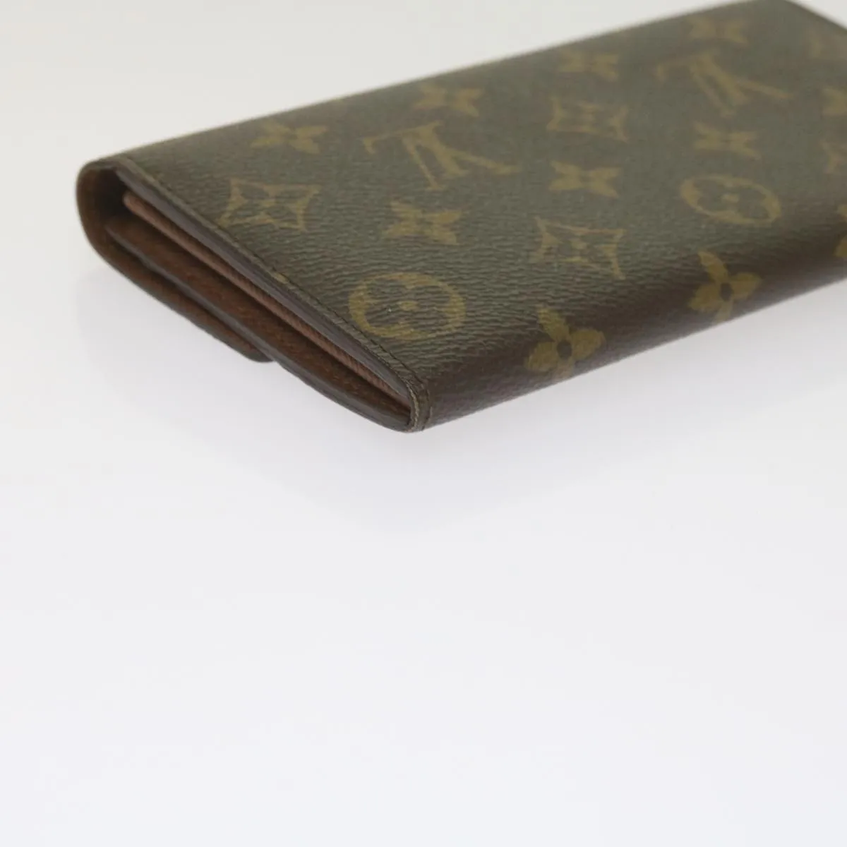 Trendy Inspired Louis Vuitton Monogram Portefeuille Sarah Long Wallet M60531 Lv Auth Am5355