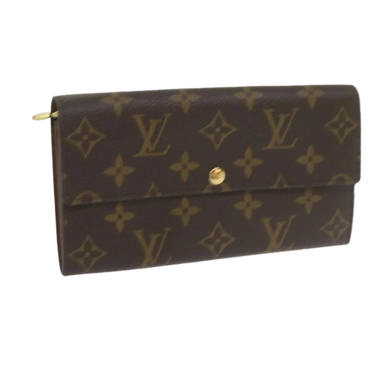 Trendy Inspired Louis Vuitton Monogram Portefeuille Sarah Long Wallet M60531 Lv Auth Am5355