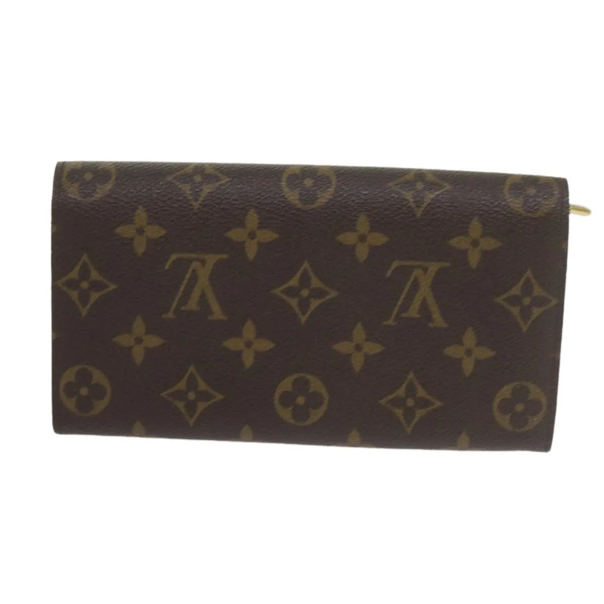 Trendy Inspired Louis Vuitton Monogram Portefeuille Sarah Long Wallet M60531 Lv Auth Am5355