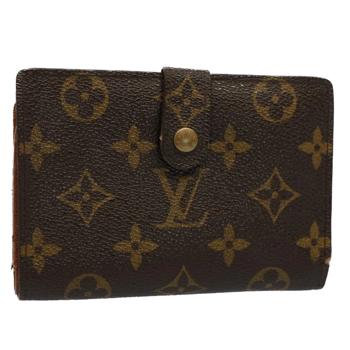 Trendy Inspired Louis Vuitton Monogram Portefeuille Viennois Bifold Wallet M61674 Auth 52803