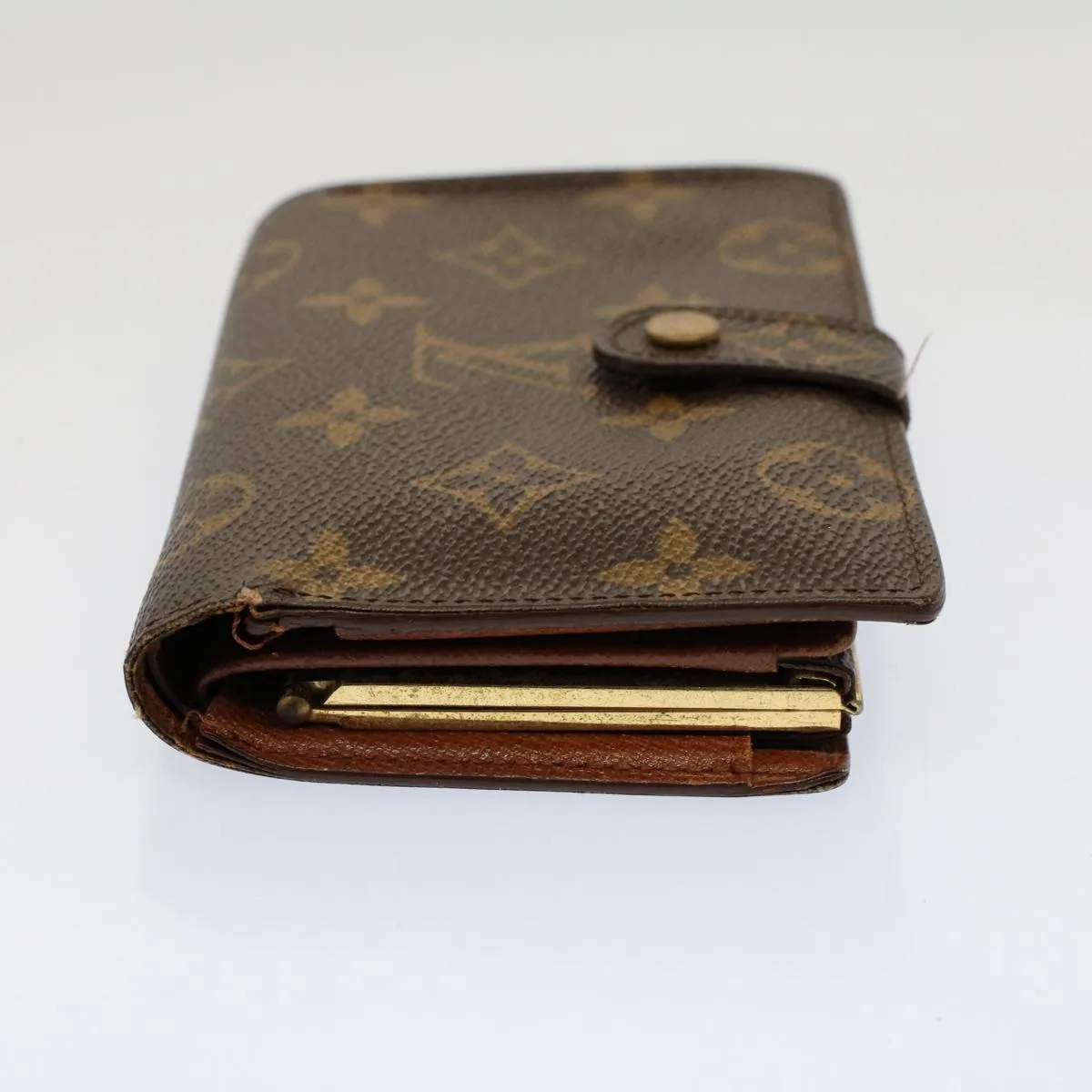 Trendy Inspired Louis Vuitton Monogram Portefeuille Viennois Bifold Wallet M61674 Auth 52803