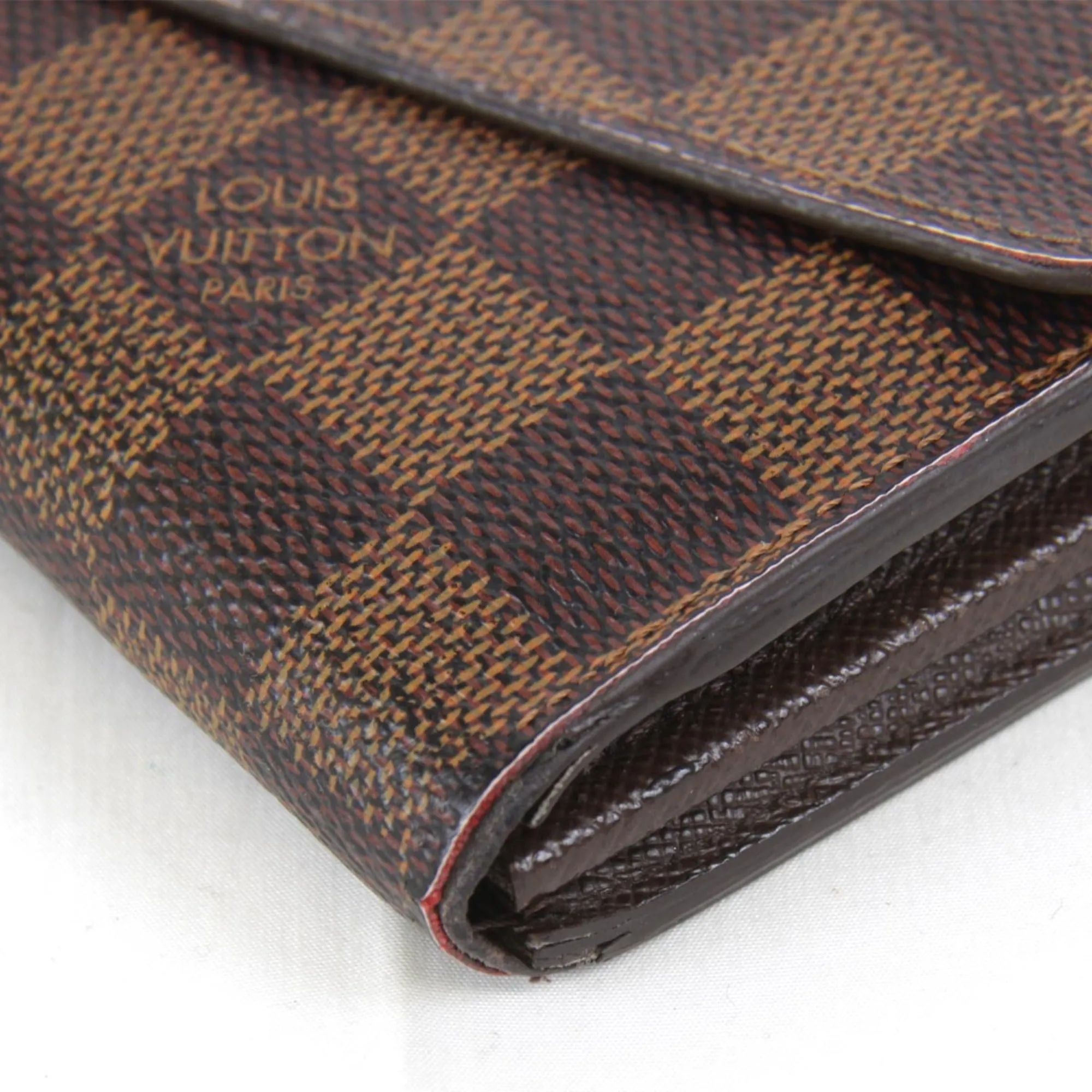 Trendy Inspired Louis Vuitton Portefeuille Sara N63209 Long Wallet Damier Canvas Women's