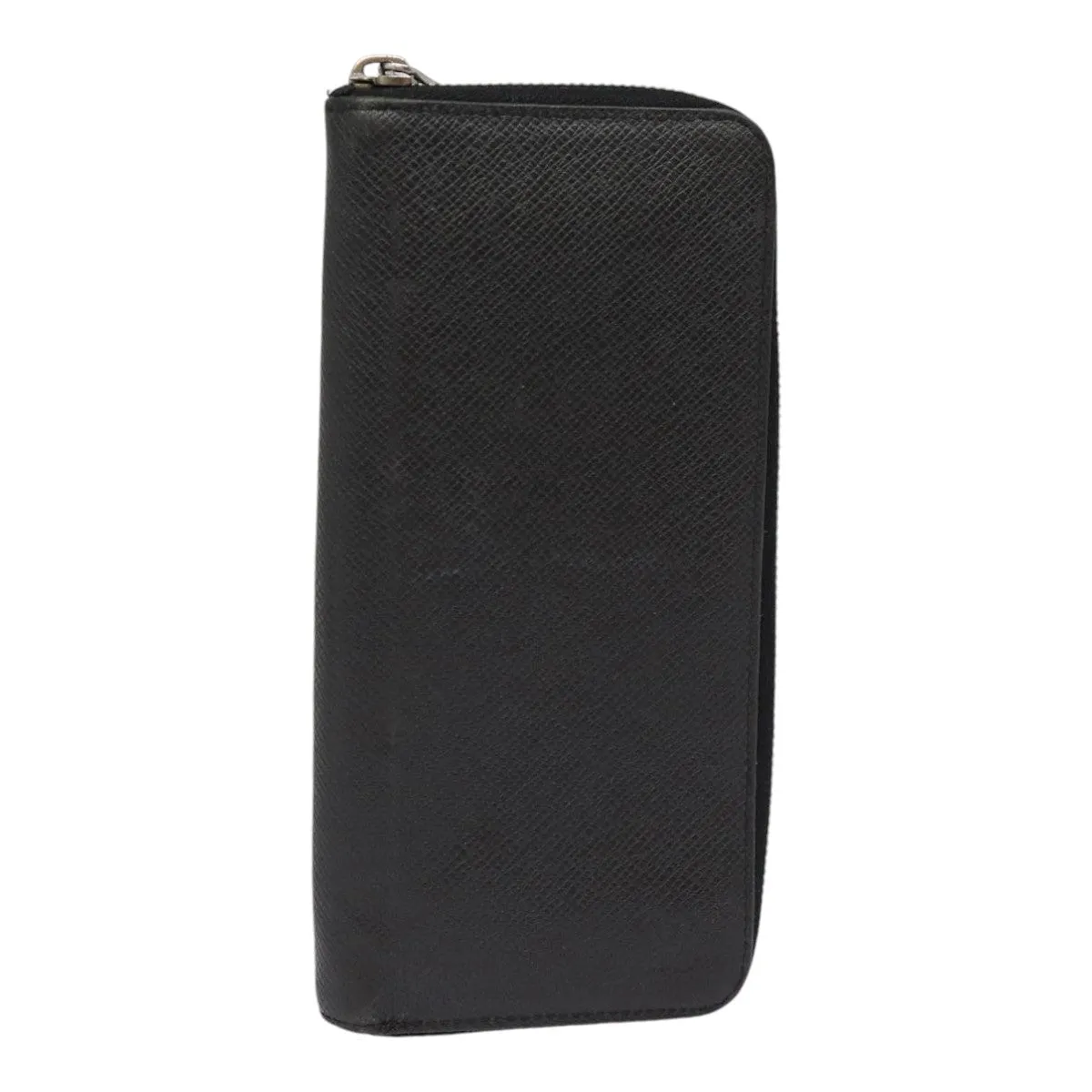 Trendy Inspired Louis Vuitton Taiga Zippy Walletvertical Long Wallet Ardoise M32822 Auth Bs17252