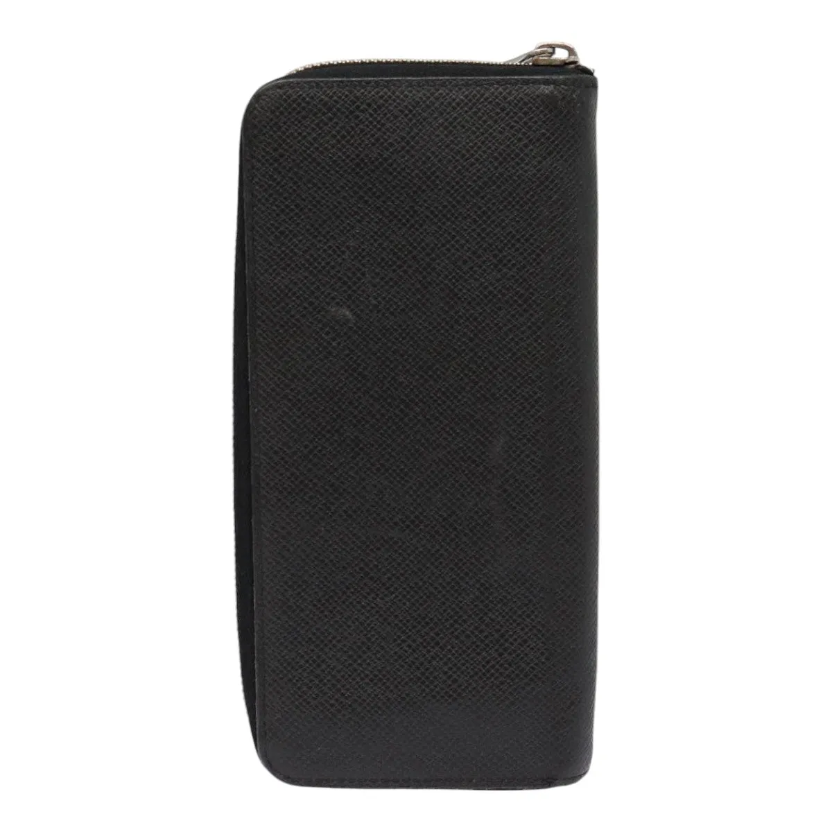 Trendy Inspired Louis Vuitton Taiga Zippy Walletvertical Long Wallet Ardoise M32822 Auth Bs17252