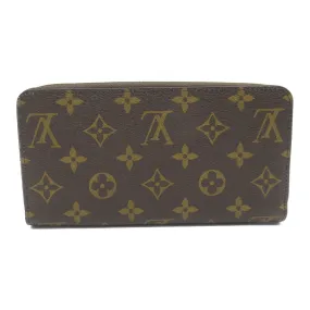 Trendy Inspired Louis Vuitton Zippy Wallet Japan Only Brown Rose Valerine Pvc Coated Canvas Monogram Vivienne M69054