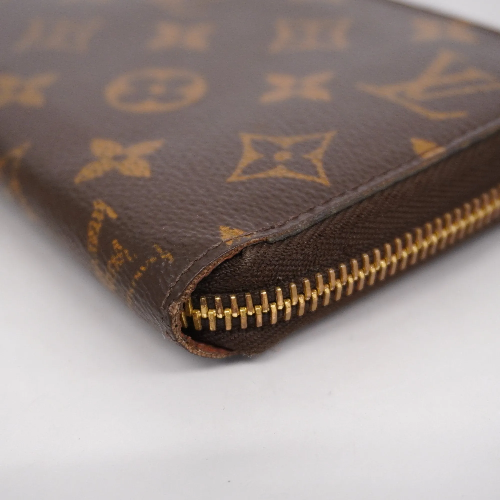 Trendy Inspired Louis Vuittonauth  Monogram Zippy Wallet M42616 Long Wallet [bi-fold]